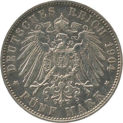 5 марок 1904 года